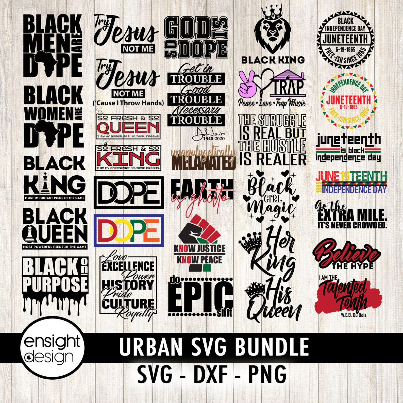 Urban SVG Bundle 20 Urban SVG Designs Dope SVG King and - Etsy