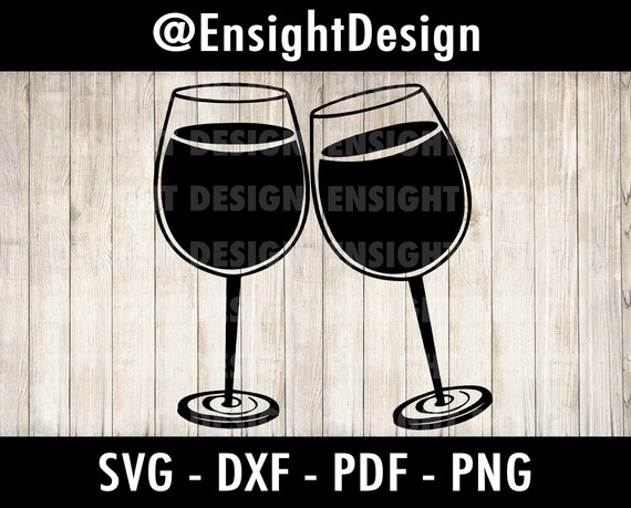 Free Free Wine Glass Svg Etsy