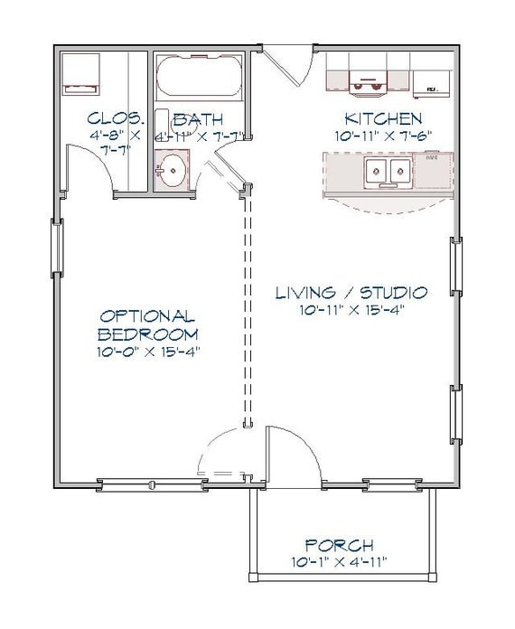 22x24 Guest House Plan Tiny House Plan In Law Apartment Medicproapp 22x24 Guest House Plan Tiny House Plan In Law Apartment Medicproapp