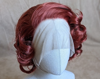 Drag queen wig, lacefront wig, burlesque wig, cosplay wig, performer wig, luxury wig