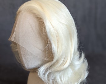 Drag queen wig, lacefront wig, burlesque wig, cosplay wig, performer wig, luxury wig