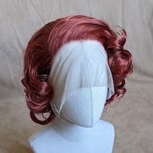 Drag queen wig, lacefront wig, burlesque wig, cosplay wig, performer wig, luxury wig