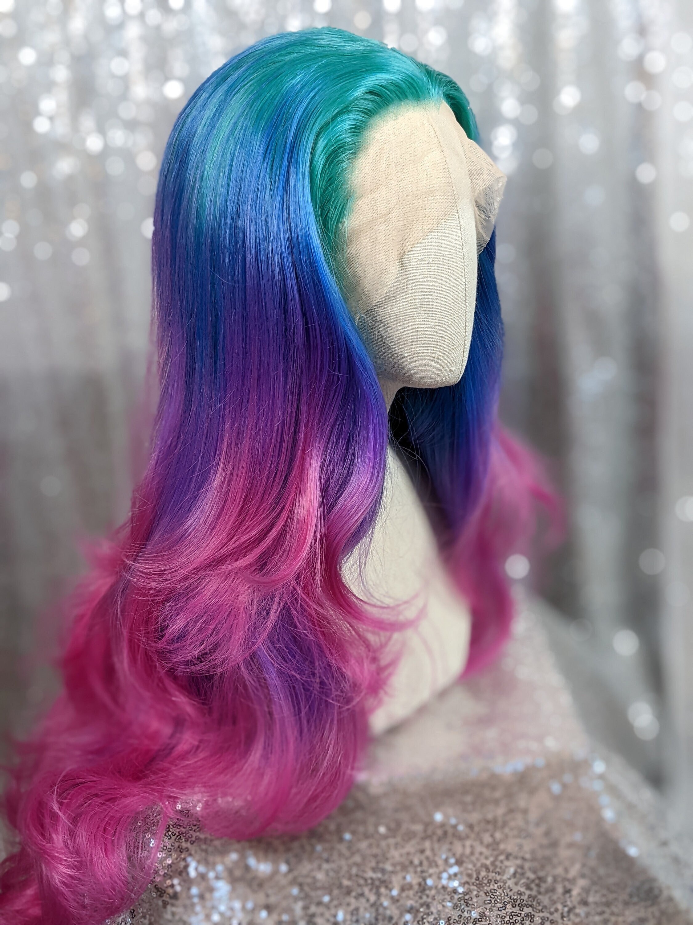 Colored Wigs Etsy Ireland