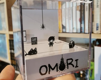 OMORI White Space - Diorama Cube 3D
