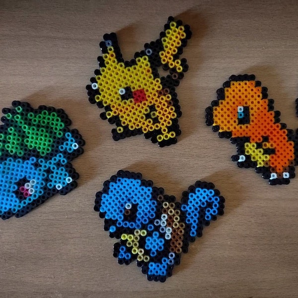 Bulbasaur / Charmander / Squirtle Hama Beads