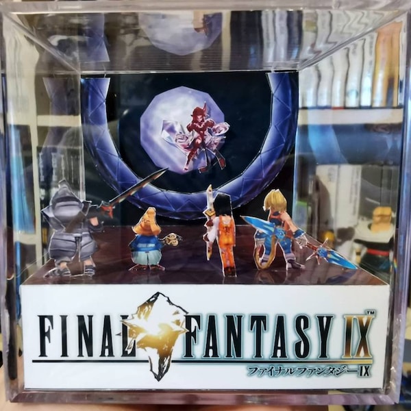 Final Fantasy IX Kuja Boss Battle 3D Dioramakubus