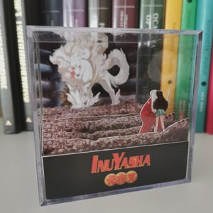 InuYasha FanArt - 3D Diorama Cube