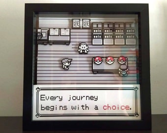 Pokémon Röd/Blå [SHADOWBOX]