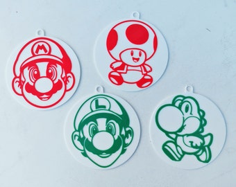 Super Mario-ornamentset | 3D-utskrift