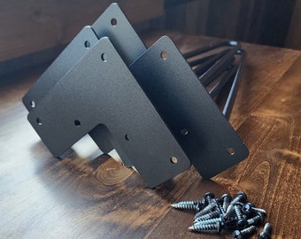 Hairpin legs-Set of Four-Powder Coated-American Made-Table Legs-Coffee Table Legs