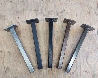Powder Coated 1" Metal Square Post Legs