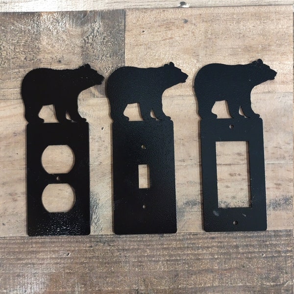 Bear Light Switch/Outlet Cover