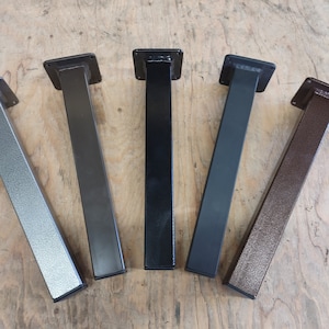 Heavy Duty Large 4&quot; Post Style Table Legs | Powder Coated | Steel Legs | Metal Legs | Post Legs