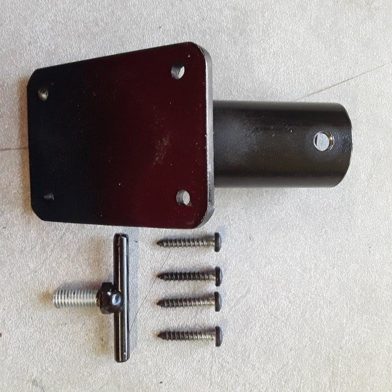 Powder Coated Flag Pole Wall Mount Bracket Etsy