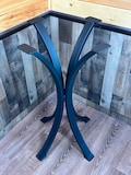 Heavy Duty Curve Style American Made Pedestal Base