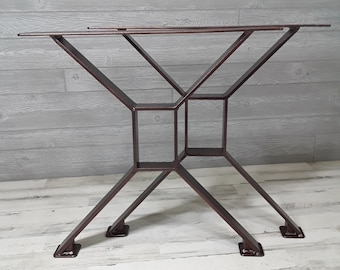 Cross Beam Series Metal Dining Table Legs | Table Legs | Metal Table Legs | DIY Table