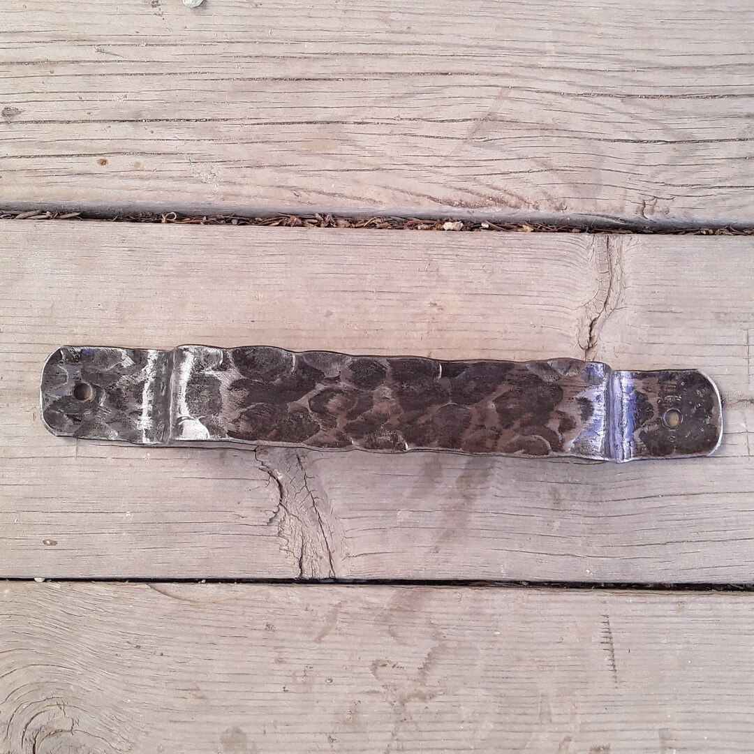 Rustic Silver Handle Silver Barn Door Handle - Etsy