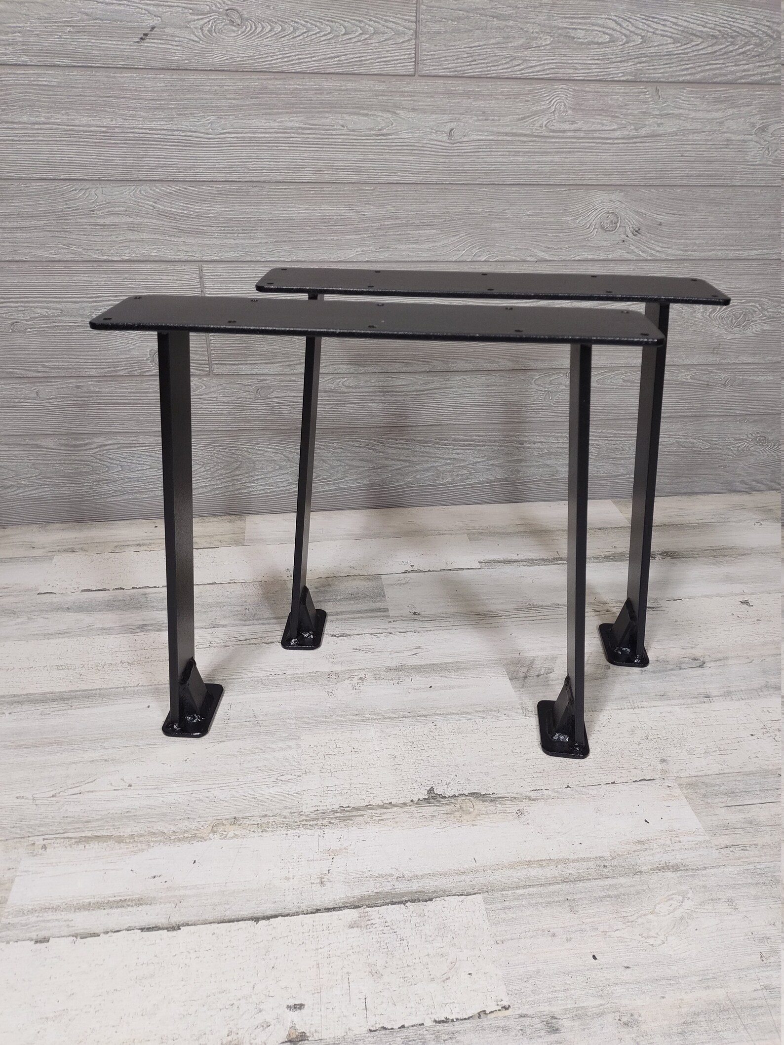 Blacksmith Series Metal End Table Legs H Style Table Legs Etsy
