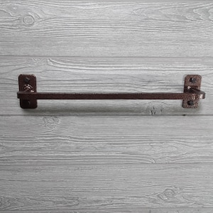 Antique Copper Metal Towel Holder