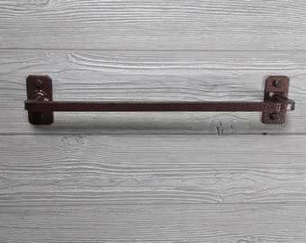 Antique Copper Metal Towel Holder