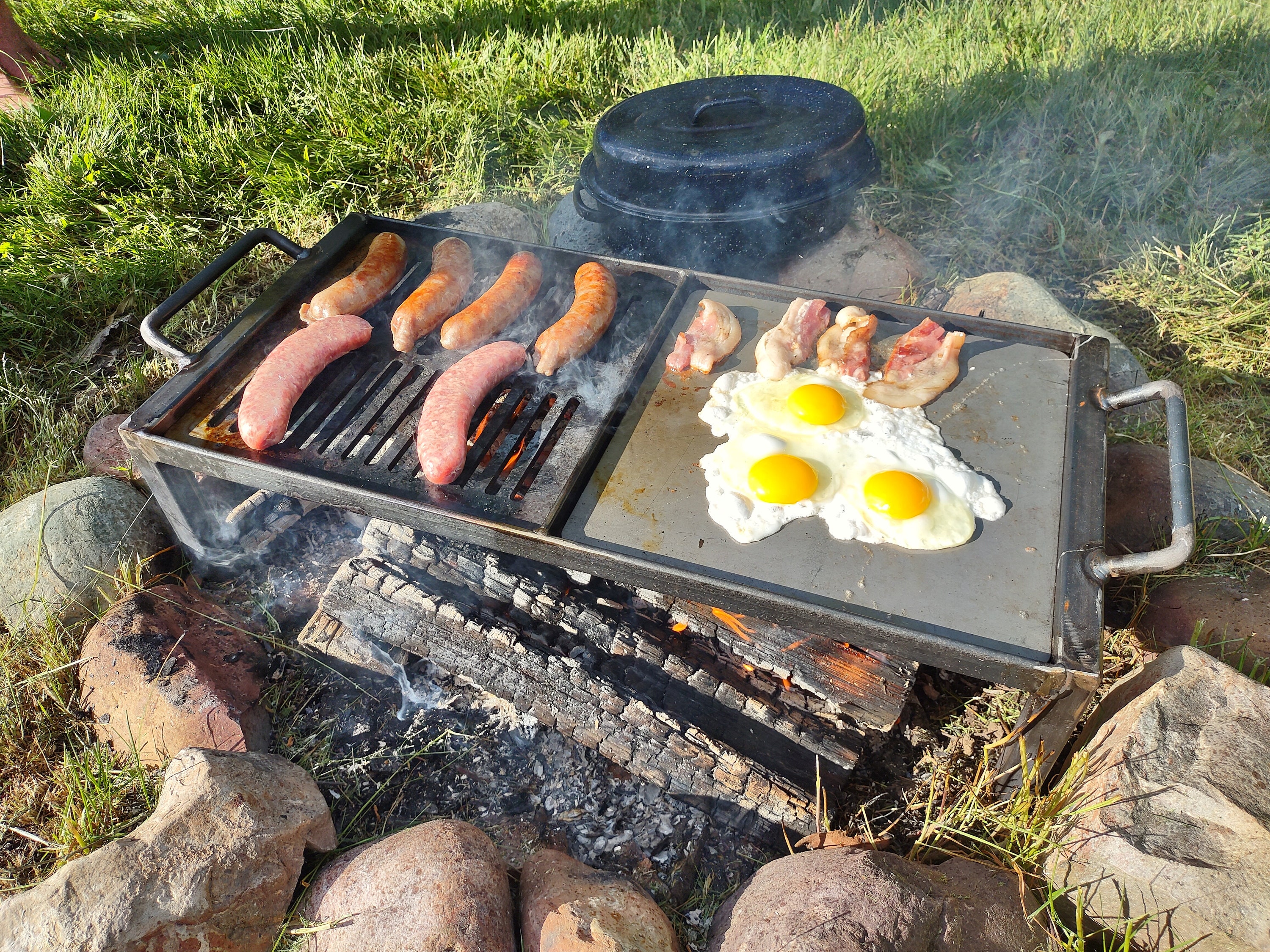 How to Care for Your Griddle by Camp Chef  Cooking stone, Griddle recipes,  Campfire food