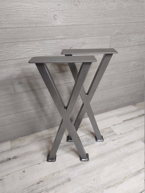 X Style Table Legs Sofa Table Legs Powder Coated Table Etsy