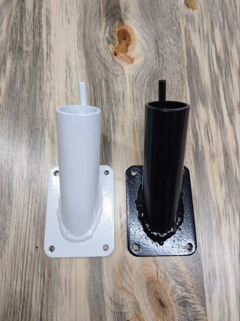 Powder Coated Flag Pole Wall Mount Bracket Etsy