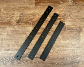 2" Flat Bar Support Bracket Brace - Powder Coated - Free Shipping.