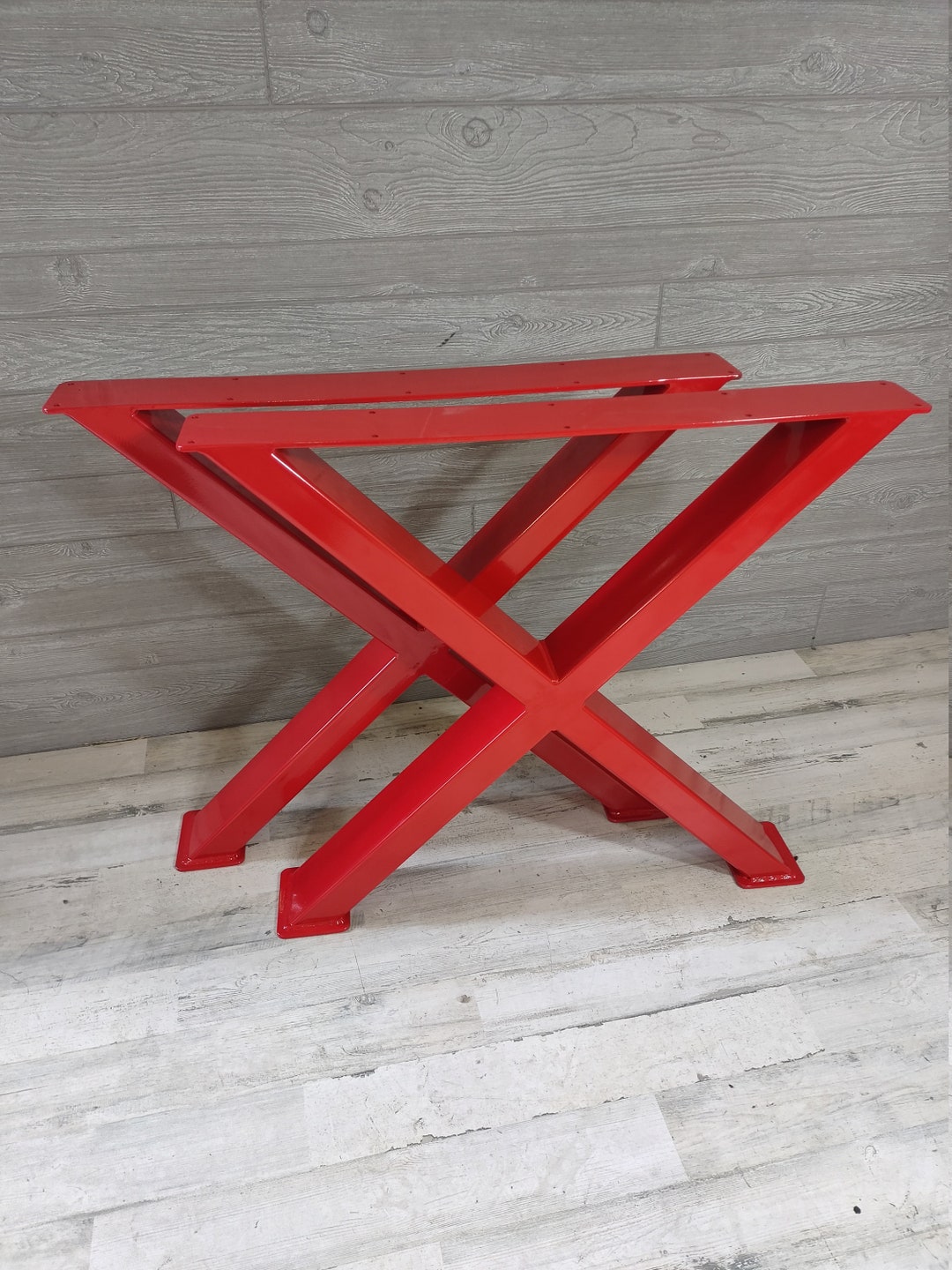 Extreme Series Heavy Duty X Table Legs Metal Table Legs Steel Table