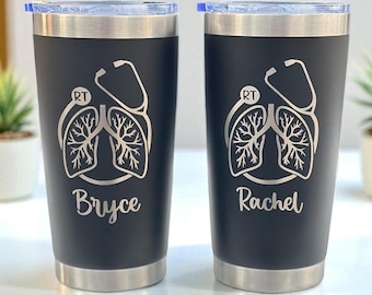 Respiratory Therapist Gift-Respiratory Therapist Tumbler-RT Gift-Nurse Appreciation-RRT Grad Gift-RT Student