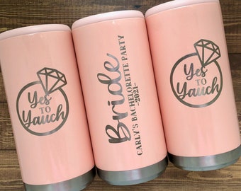Personalized Bachelorette Party Can Cooler - Engraved Hard Seltzer Cozy
