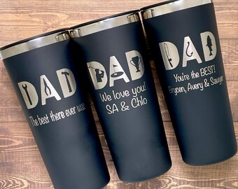 Fathers Day Tumbler Etsy