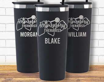 Custom Respiratory Therapist Gift-Respiratory Therapist Tumbler-RT Gift-Nurse Appreciation-RRT Grad Gift-rt Student-RT Nurse cup