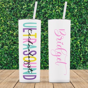 Ultrasound Tech Gift - Personalized Ultrasound Tech Tumbler - Sonographer Gift