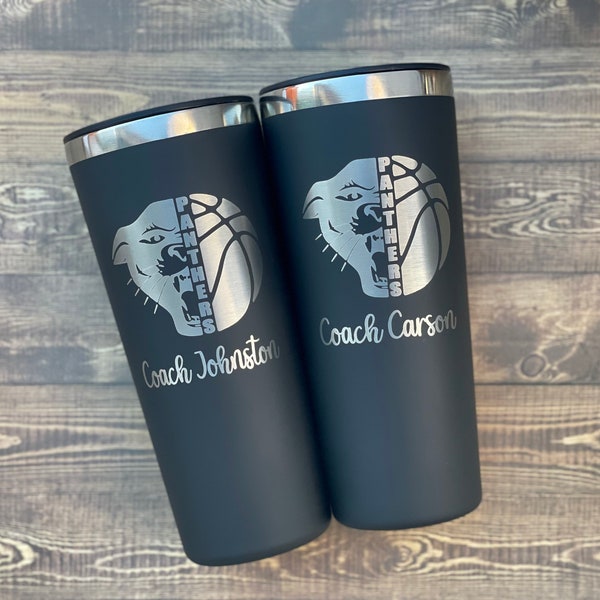 Basketball Coach Tumbler Etsy