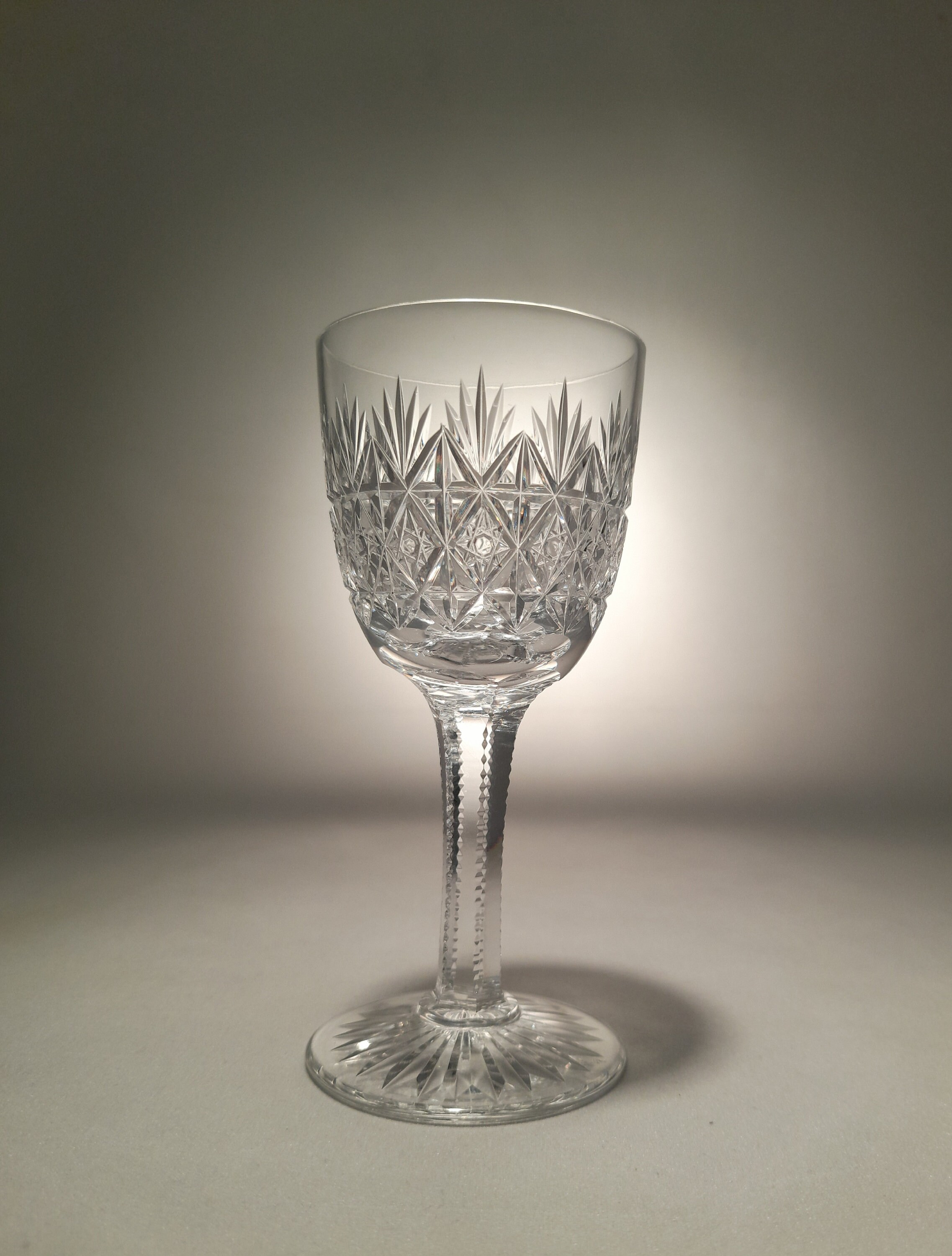 Thomas b Crystal Wellington Cut Sherry Glass or Glasses 4 Etsy