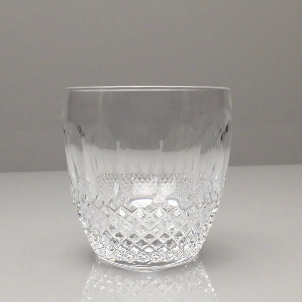 Waterford Crystal Colleen Cut 9 oz Whisky Glass, Tumbler 3 1/2" 8.9 cm Tall 1st Quality