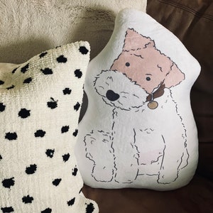 Wire Fox Terrier Pillow
