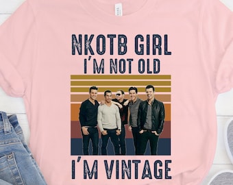 Download New Kids On The Block Tshirt Etsy PSD Mockup Templates