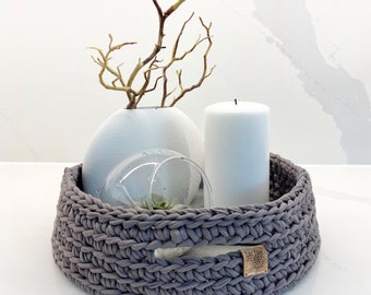 Decorative Tray, Dark Taupe