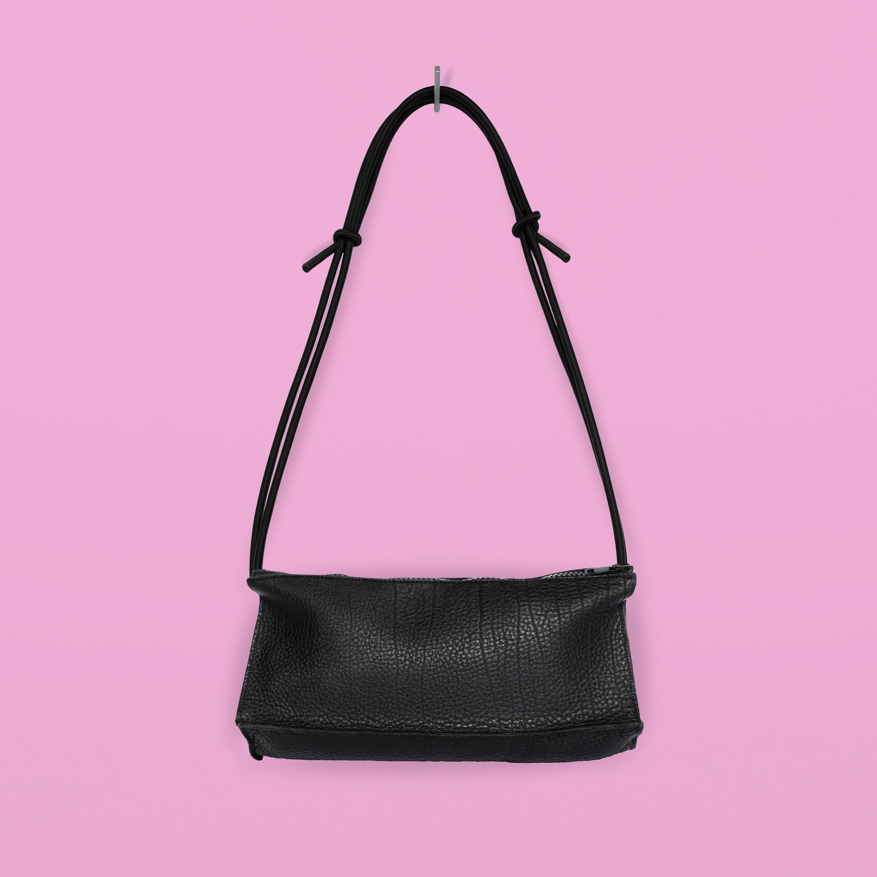 Black Leather Bum Bag Black Bum Bag Leather Bag Waist Bag Etsy