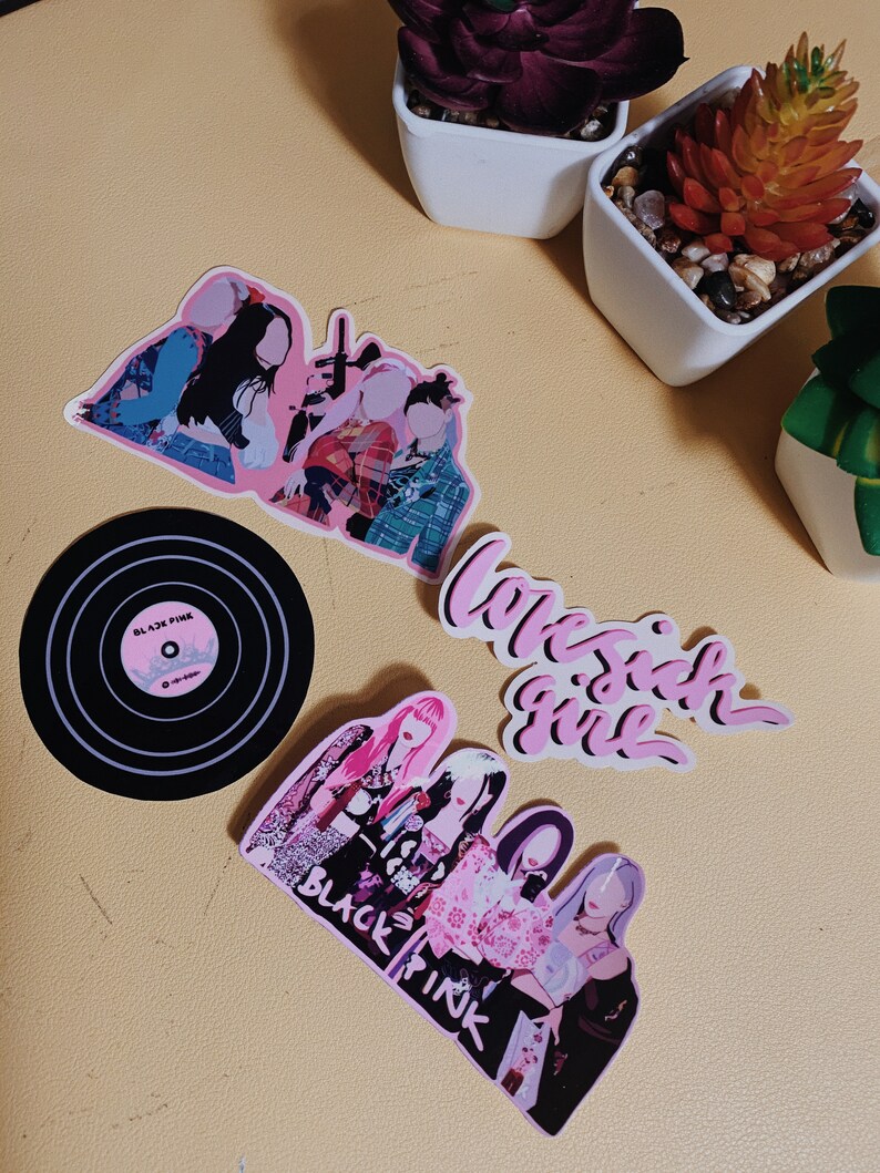 BLACKPINK The Album Stickers Weatherproof & laminated Etsy
