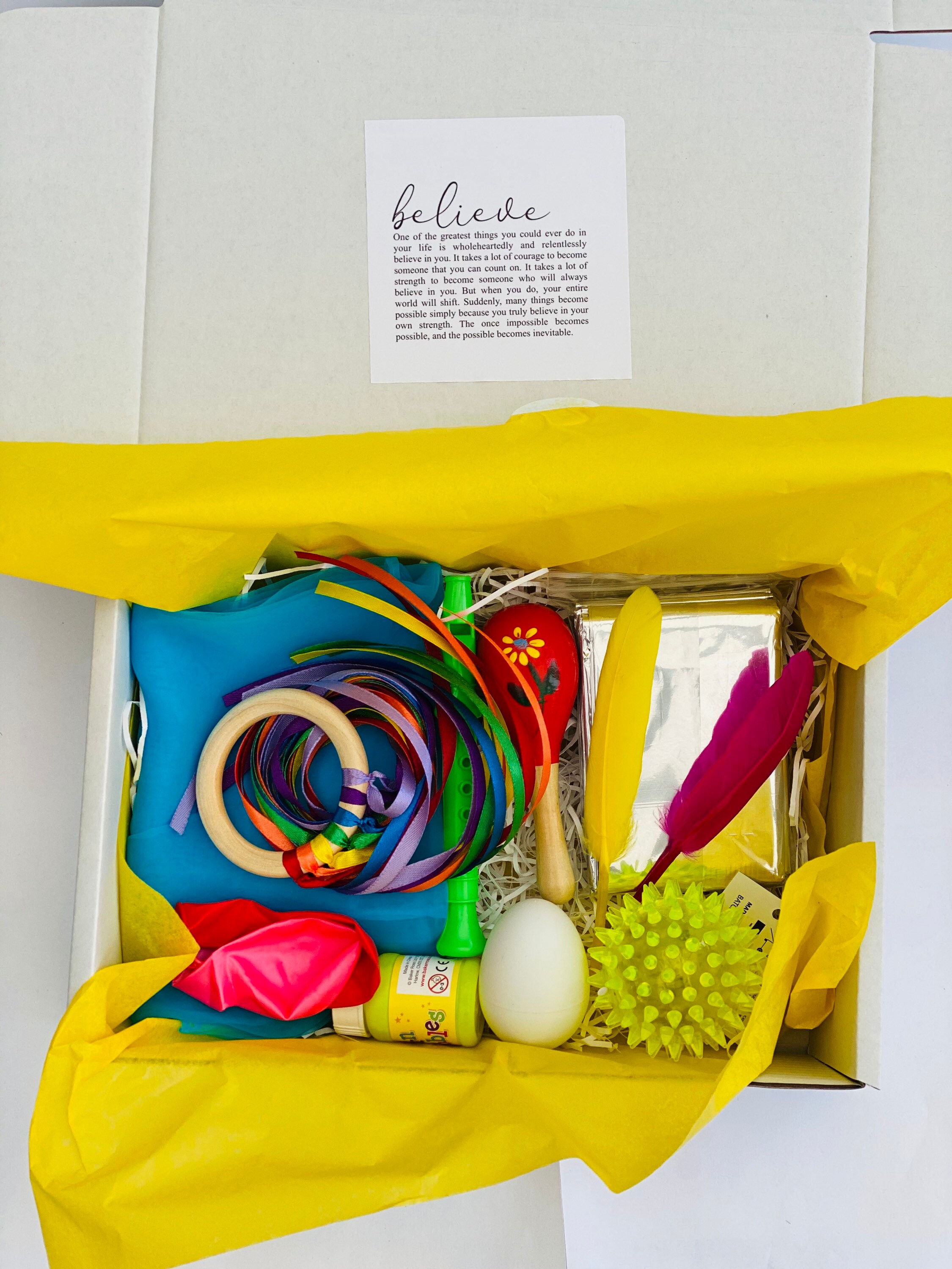 Baby sensory box transition box Etsy