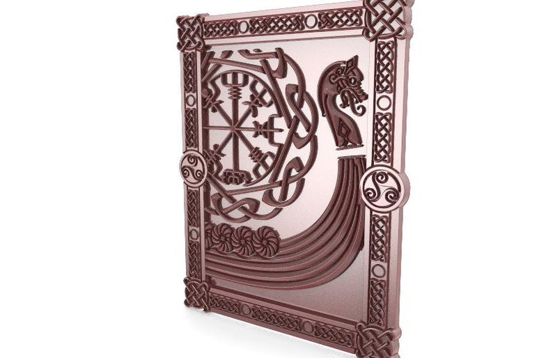 Digital file Viking ship 2 CNC 3d model stl