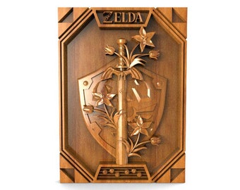 File digitali Zelda bassorilievo cnc modello 3d stl
