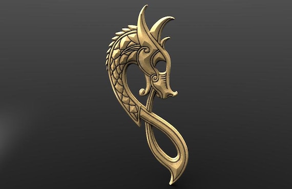 Digital file Viking ship 2 CNC 3d model stl