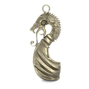 Digital file Viking dragon pendant jewelry 3d model stl