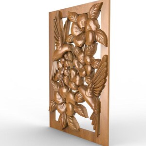 Digital File Hummingbird CNC 3d Model Stl - Etsy