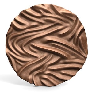 Digital file wave panel deco CNC 3d model stl