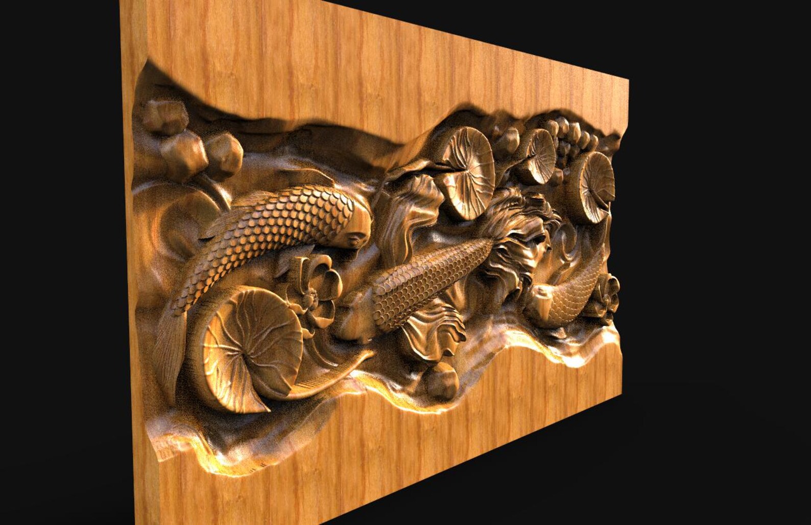 Fish CNC, STL File for CNC Router 3D Printer - Etsy